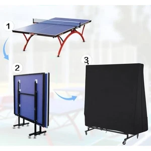 210D Oxford Waterproof Table Tennis Table Cover with Easy Setup 36 85 160cm - Picture 1 of 12