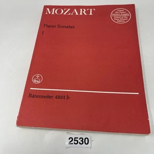 Mozart Piano Sonatas I: Urtext of the New Mozart Edition - 1986 Paperback - Picture 1 of 20