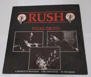 Rush - Vital Signs, 12" 4 track Single. Mercury Vital 12. 1981  - Picture 1 of 8