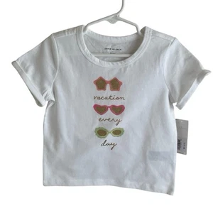 Janie and Jack Sunglasses Graphic Tee NWT Size 2T Summer Beach - Picture 1 of 5