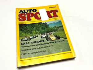 1976 Autosport Canada Dezember Magazin - Großer Preis von Kanada & USA - Bild 1 von 2
