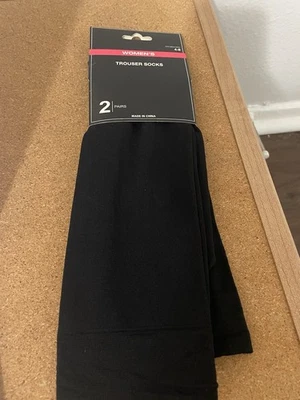 裤袜 Greenbrier 尺寸 4-8 黑色职业工作袜 — 第 1/2 张图片