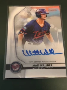 2020 Topps Chrome Matt Wallner Auto - Picture 1 of 2