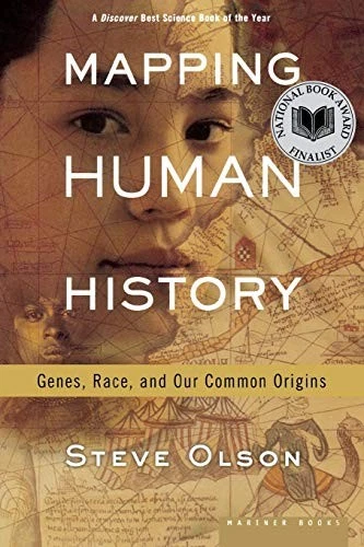 Mapping Human History: Genes, Race, and Our Common Origins by Steve Olson Foto 1 de 1