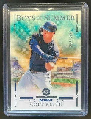 2025 Panini Boys of Summer Colt Keith #/249 Tigers - Image 1 of 2