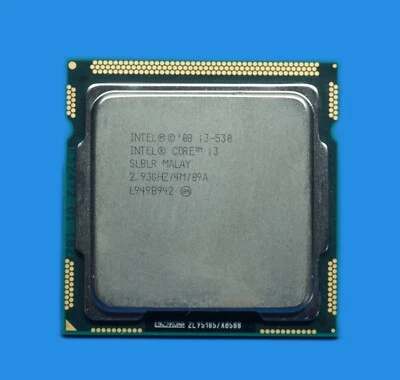 Intel I3-530 cpu 2.93Ghz LGA1156 desktop - Image 1 of 4