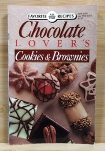 Favorite All Time Recipes Chocolate Lover's Cookies and Brownies July 1992 Sp.Ed - Picture 1 of 21