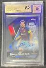 2018-19 Topps Finest UEFA Champions League Lionel Messi Career Auto /5 Barcelona