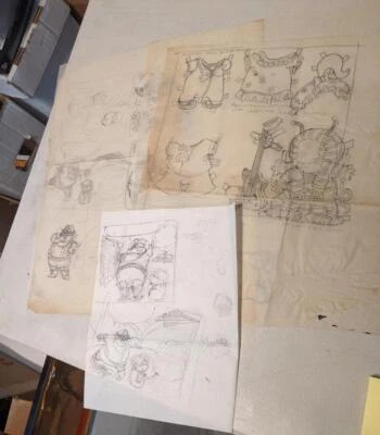 Оригинальное искусство из поместья Шелдона Майера Сахар и Шип  - Изображение 1 из 4