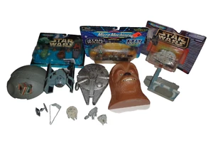 Lote Micro Máquinas Star Wars. Nave Vader 1995-98 3 dañada batalla - Imagen 1 de 18