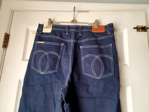Jordache Vintage Jeans NWT 34 x 30 High Rise Straight Leg Heather 80s Y2K READ - Picture 1 of 16