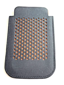 RARE hermes petit h leather black slim card holder wallet - Picture 1 of 7