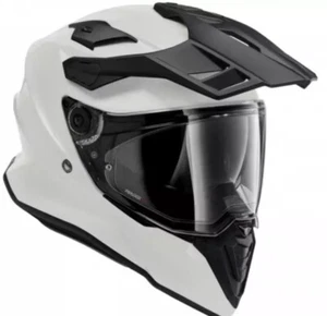 Bmw Gs White Full Face Motorcycle Helmet Size Xl - Picture 1 of 2