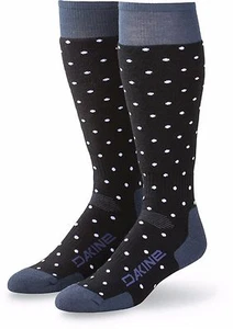 Dakine SUMMIT Womens Wool Blend Socks  M/L US 8.5-10.5 Black Crown NEW Sample - Picture 1 of 1