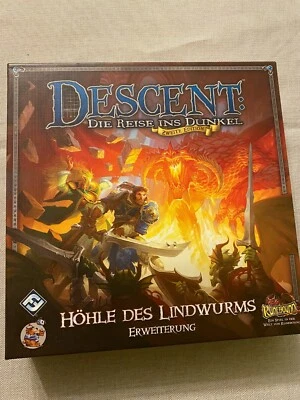 Descent Zweite Edition -  Höhle des Lindwurms - Erweiterung Deutsch neuwertig #1 - Bild 1 von 4