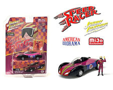 Johnny Lightning 1:64 Speed Race Snake Oiler’s Car with Figure JLCP7379 D