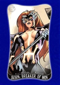 SKIRN: BREAKER of MEN / Marvel Dangerous Divas Series 2 (2014) BASE Card #34 - Picture 1 of 2