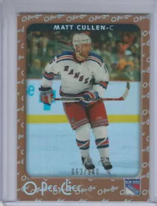 06/07 OPC New York Rangers Matt Cullen Rainbow card #328 Ltd #63/100 - Picture 1 of 2