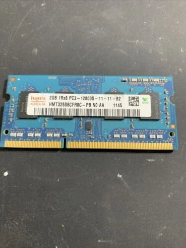 HYNIX 2GB 1RX8 PC3 12800S 11-11-B2 HMT325S6CFR8C-PB N0 AA - Immagine 1 di 1