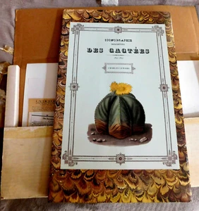 ICONOGRAPHIE DESCRPITIVE DES CACTEES by Lemaire 1993 mint as received - Picture 1 of 7