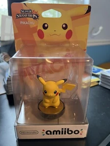 Pikachu Amiibo Super Smash Bros. - New In Box - Picture 1 of 4
