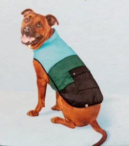 Abrigo tampón para perro Target Lego Collection ColorBlock verde negro ropa XL - Imagen 1 de 8