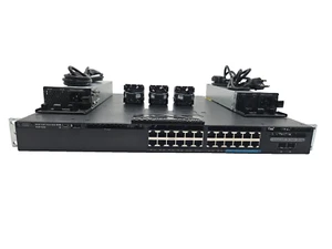 Cisco WS-C3650-8X24PD-S Catalyst 3650 Series 24-Port Managed Switch - Picture 1 of 4