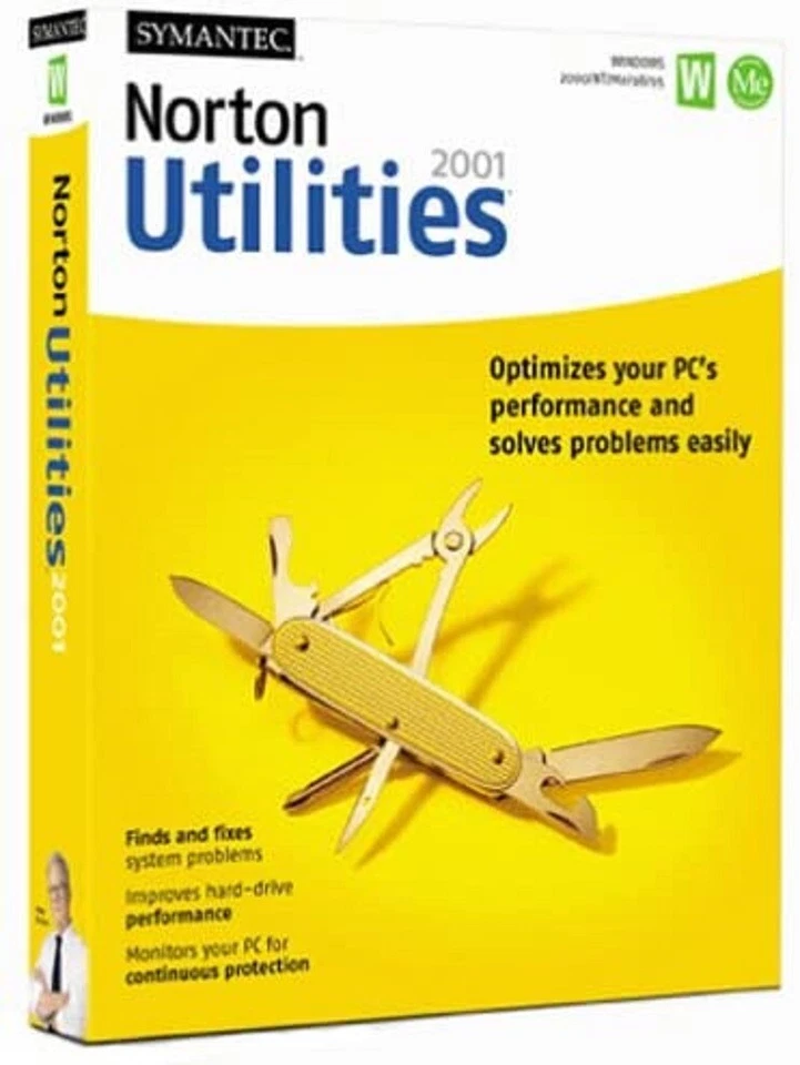 Norton Utilities 5.0 For Win 95 98 2000 NT xp 7 w/ System Doctor speed disk NEW - Image 1 of 1