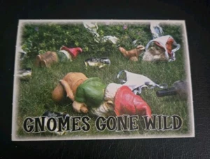 Gnomenclature Gnomes Gone Wild Y2K Vending Machine Sticker 2005 - Picture 1 of 2