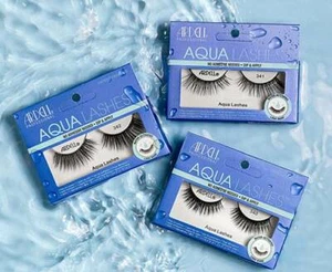 ARDELL Aqua Lashes False Eyelashes CHOOSE eye lash extensions NO GLUE NEEDED!! - Picture 1 of 7