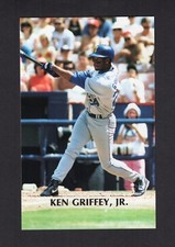 KEN GRIFFEY JR, Seattle Mariners | Uniquely Numbered Postcard | 1992 Barry Colla