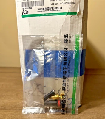 Neutrik NYS373-2 - DIN Red RCA Plug w/ Gold Contacts - 10 Pack - Image 1 of 2