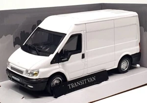 Cararama 1/43 Scale Diecast CR015 - Ford Transit Van - White - Bild 1 von 5
