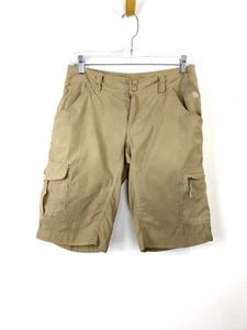 Womens North Face Nylon Hiking Fishing Camping Cargo Shorts Size 2 RK10 - Picture 1 of 6