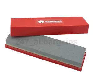 Sharpening Stone Whetstone Oilstone Tool Fine Medium Knife Blade Chisel Box Set - Picture 1 of 2