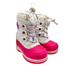 Totes Girls SZ: 7T Haddie Kids Waterproof Winter Snow Boots Pink/White