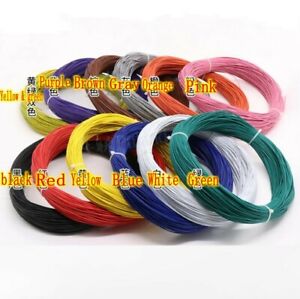 1M/5M/10M 18AWG 2mm PVC Electronic Wire Cable UL1007 UL Certification
