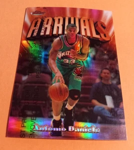 1997-98 Topps Finest Arrivals Antonio Daniels Refractor #226 (w/peel)  Grizzlies - Picture 1 of 3