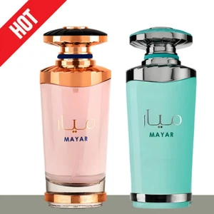 Mayar by Lattafa Arabian Mujer Frutal Verano Eau de Parfum 100 ml - Nuevo en Caja - Imagen 1 de 12