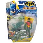 Batman Unimited Robin & Blaster Hawk 4" Action Figure 2014 Mattel Sealed New