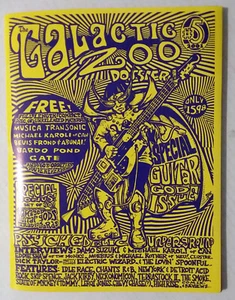 Galactic Zoo Dossier #5 (2001 fanzine) Monks, Neu, Jack Kirby, Dick Taylor;NO CD - Picture 1 of 3