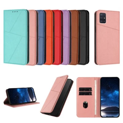 Case for Samsung A41 A42 A50 A30S A50S A51 A52S Magnet Flip Leather Stand Cover - Image 1 of 4