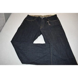 Express Blue Jeans Mens Size 38 x 32 Blake Loose Fit Bootcut Cotton Blue NEW - Picture 1 of 9