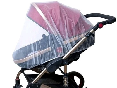 Enovoe Cover For Baby Pram - Mosquito Net - Baby Stroller Mesh Cover - EUC - Image 1 of 4