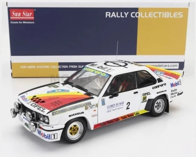 Sunstar Opel Ascona 400 #2 Fassina winner Rally Costa Brava 1982 1/18 5388
