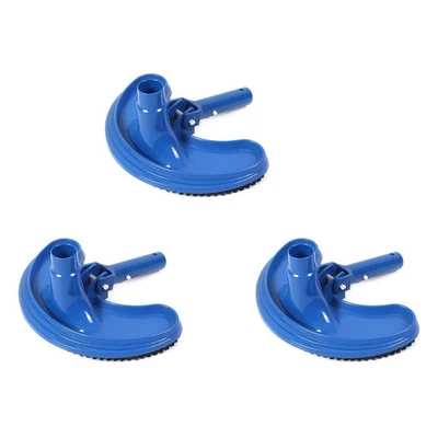 3X Vacuum Head Brush Cleaner Pool Suction Head Brush Cleaner Flexible7922 - Image 1 of 4