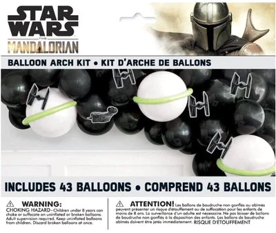 Star Wars The Mandalorian Balloon Arch Kit ~ NUEVO Foto 1 de 3
