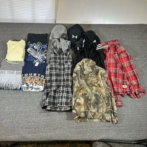 Boys Clothing Lot Size 12/14-16 Vans Astros Under Armour Adidas Volcom Camo READ - Picture 1 of 24