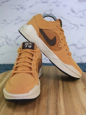 Air Jordan Stadium 90 (GS) Flax/Baroque Brown Sanddrift DX4399-202 Youth Sz 5.5Y - Image 1 of 4