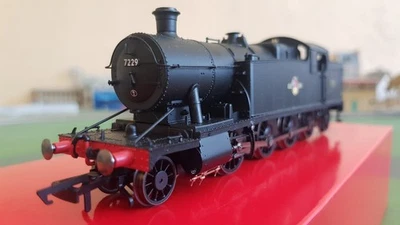 Hornby R3128X BR (ex-GWR) Class 72xx 2-8-2T Steam Loco, 7229, Black, DCC Fitted - Image 1 of 4